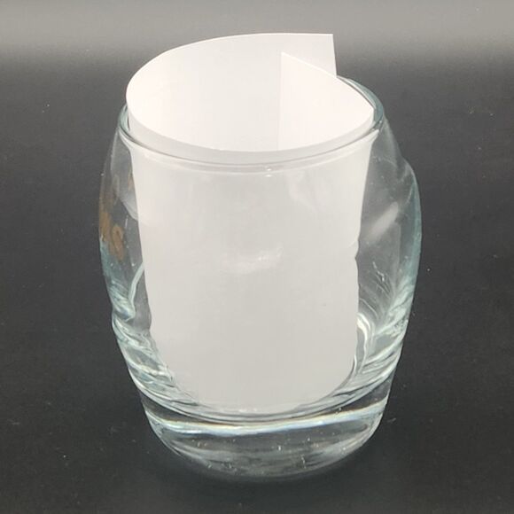 Chivas Regal Drinking Glass Tumbler Scotch Whisky Whiskey Lowball Brown Logo - Picture 4 of 7